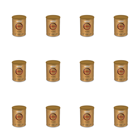 Lavazza Qualità Oro kawa mielona 250g puszka X12