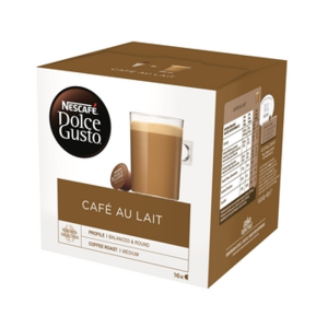 NESCAFÉ Dolce Gusto Café au Lait Kawa w kapsułkach 160g X3