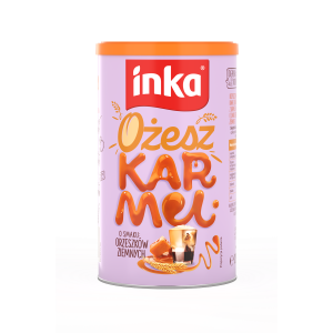 Kawa Zbożowa Inka OżeszKARMEL 120 g puszka