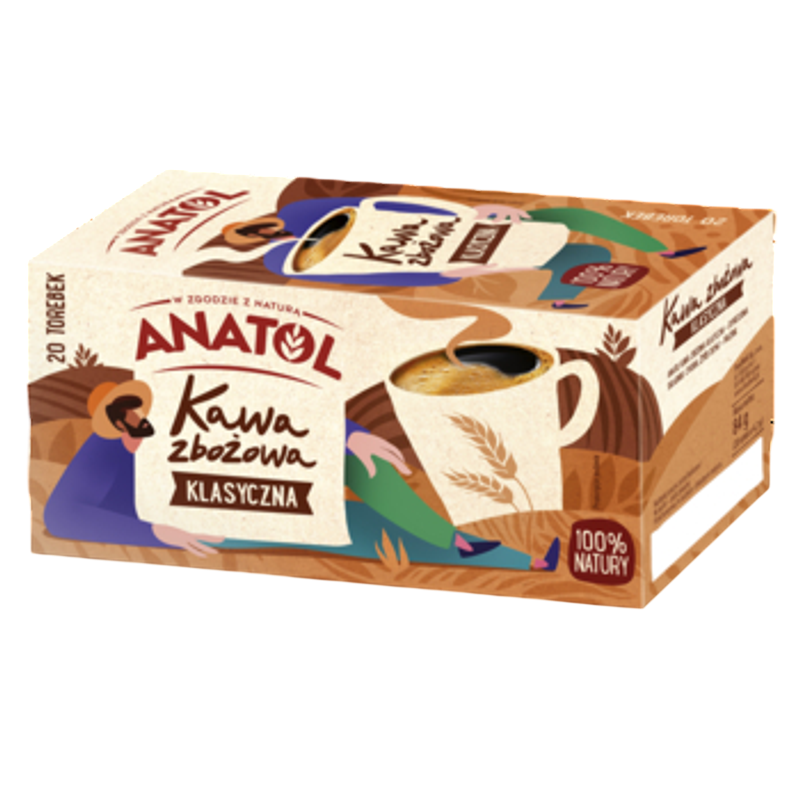Anatol kawa zbożowa klasyczna - expressowa 84g Delecta
