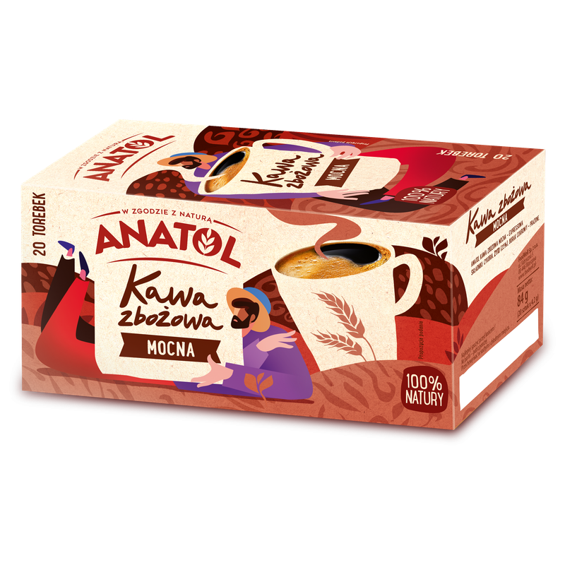 Anatol kawa zbożowa mocna - expressowa 84g Delecta
