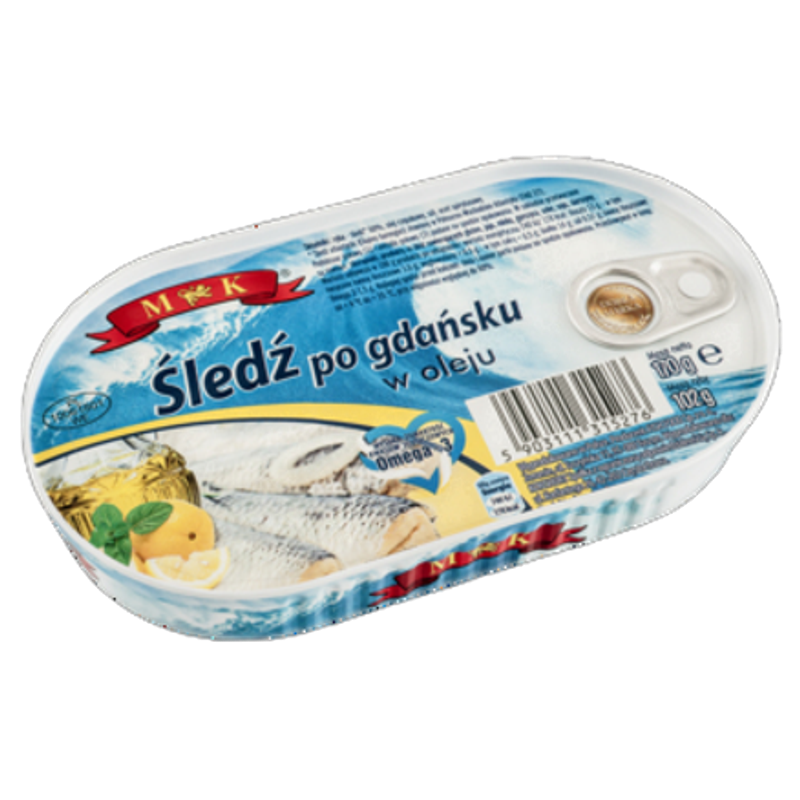 MK Śledź w oleju po gdańsku 170 g