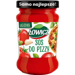 Łowicz sos do pizzy łagodny 180g