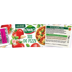Łowicz sos do pizzy łagodny 180g