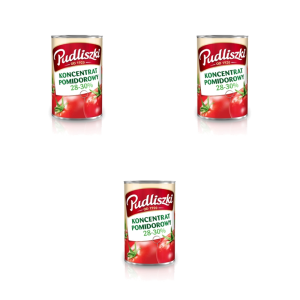 Koncentrat pomidorowy 28-30% Pudliszki 4,5kg X3