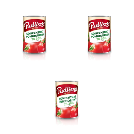 Koncentrat pomidorowy 28-30% Pudliszki 4,5kg X3