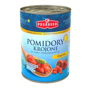 Podravka pomidory krojone 400 g X12