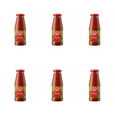 Passata Rustica z bazylią 690g Dawtona X6