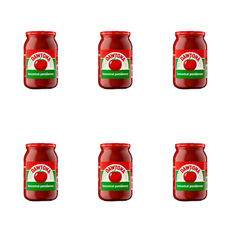 Dawtona Koncentrat pomidorowy 30% 1000g pasteryzowany X6