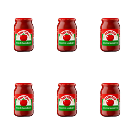 Dawtona Koncentrat pomidorowy 30% 1000g pasteryzowany X6