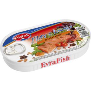 EVRAFISH-filety z łososia po sułtańsku 170g