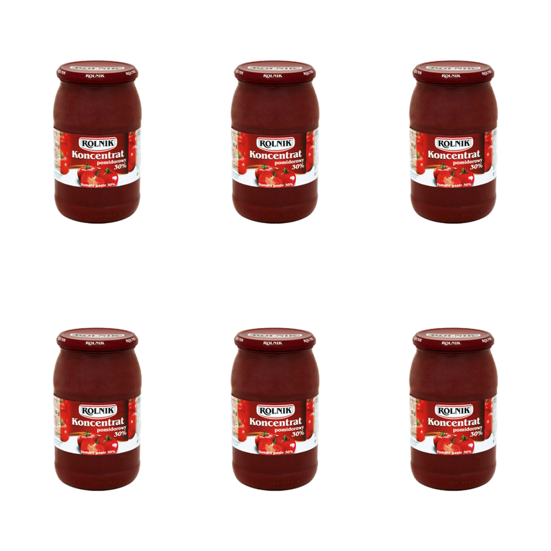 Koncentrat pomidorowy 30% Rolnik 900 ml X6