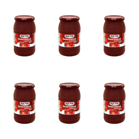 Koncentrat pomidorowy 30% Rolnik 900 ml X6