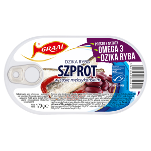 Graal Szprot w sosie meksykańskim 170 g