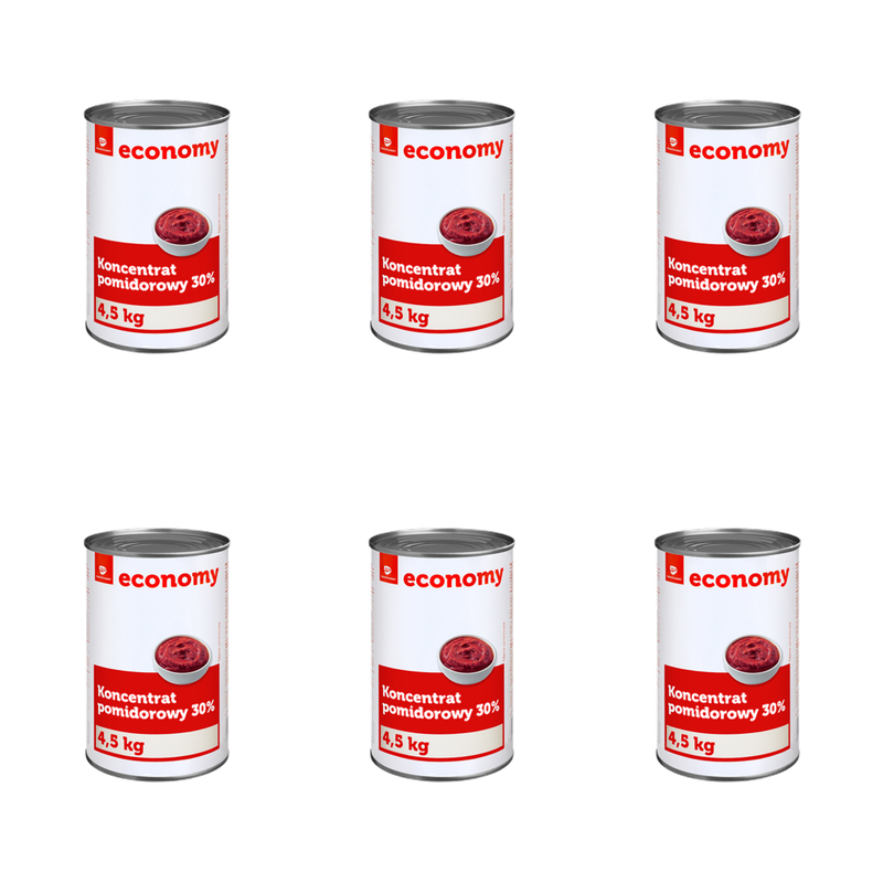TGE Koncentrat pomidorowy 30% 4,5 kg X6