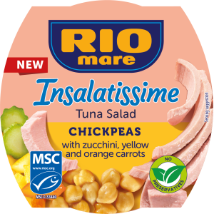 Rio Mare sałatka z ciecierzycą i tuńczykiem 160g