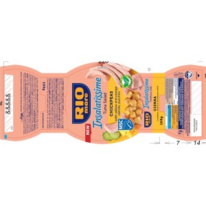 Rio Mare sałatka z ciecierzycą i tuńczykiem 160g