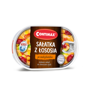 Sałatka z łososia po meksykańsku 170g Contimax