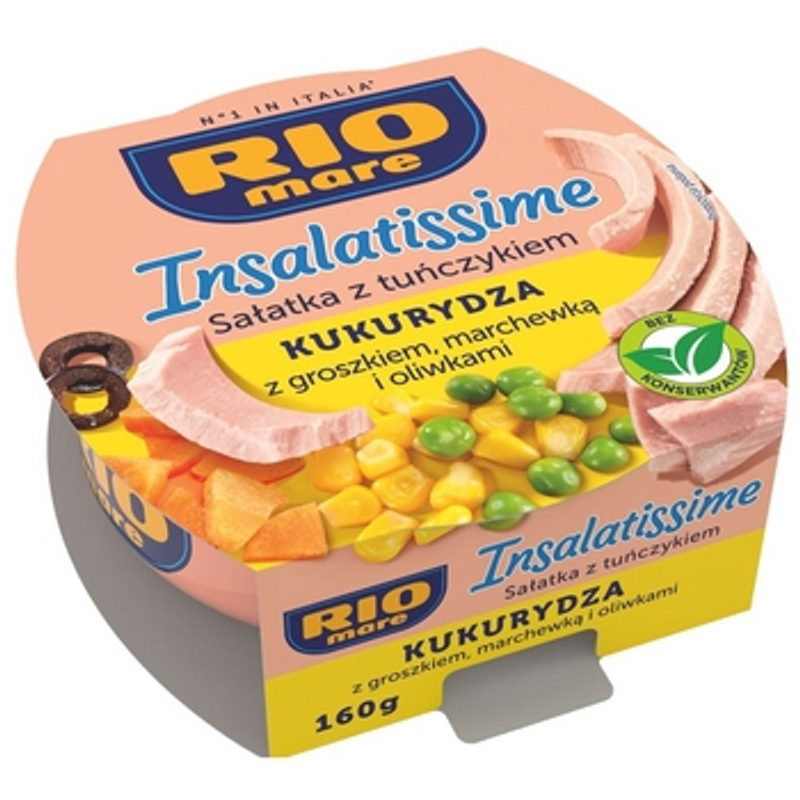 Sałatka Rio Mare z kukurydzą i tuńczykiem 160 g