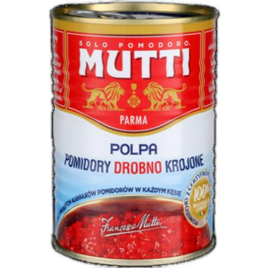 Mutti Polpa Pomidory drobno krojone bez skórek 400 g