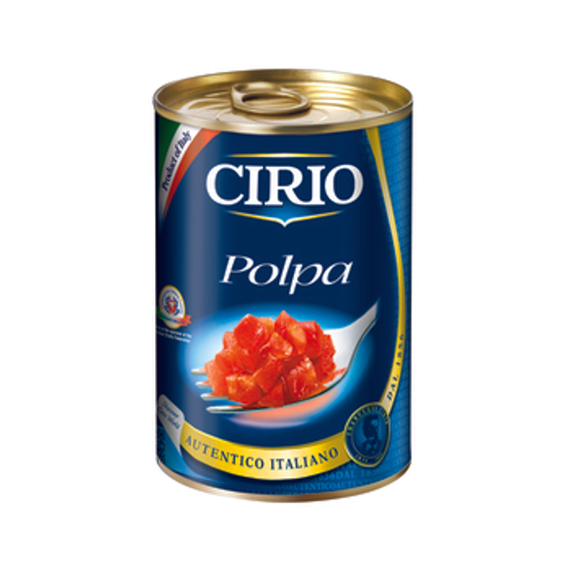 Cirio polpa pomidory w kawałkach 400g