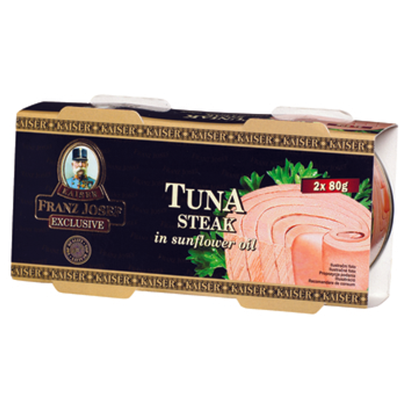 FJK TUŃCZYK STEK 2x80gr w oleju