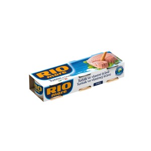 tuńczyk w sosie własnym rio mare 3x80g