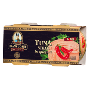 FJK TUŃCZYK STEK 2x80gr w chilli