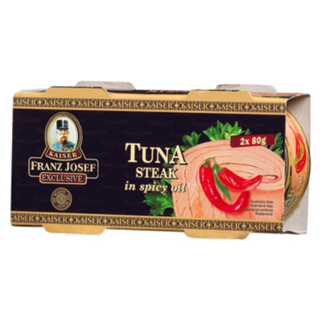 FJK TUŃCZYK STEK 2x80gr w chilli