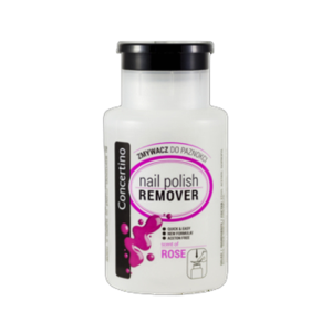 Zmywacz do paznokci Concertino z pompką różany 175ml