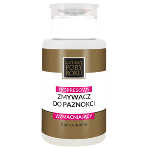 Zmywacz do paznokci Cztery Pory Roku Ekspresowy z jagodą acai Wzmacniający 200ml