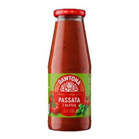 Passata Rustica z bazylią 690g Dawtona