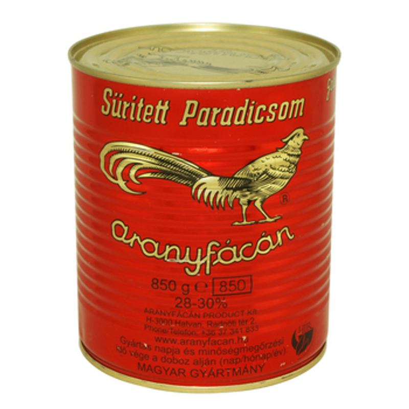 Koncentrat pomidorowy Bażant 850 g Aranyfacan