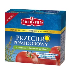 Podravka przecier pomidorowy z ziołami śródziemnomorskimi 500g