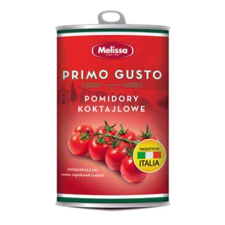 Primo Gusto Pomidory koktajlowe w soku pomidorowym 400g
