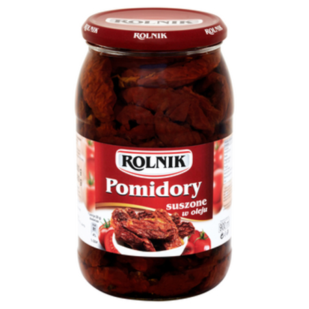 Pomidory suszone w oleju Rolnik 900 ml
