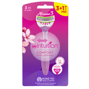 Wilkinson Sword MyIntuition Comfort Cherry Blossom Jednoczęściowe maszynki do golenia 4 sztuki