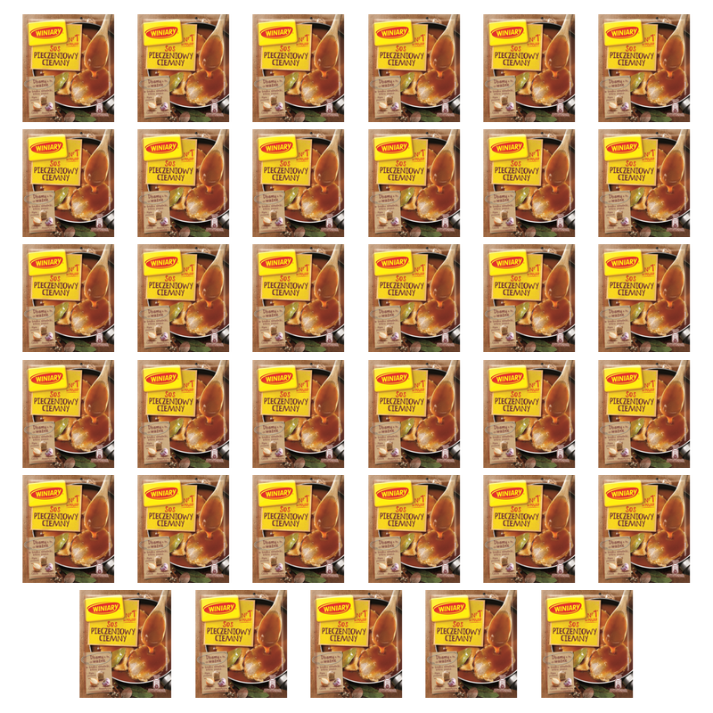 WINIARY Sos pieczeniowy ciemny 30g X35
