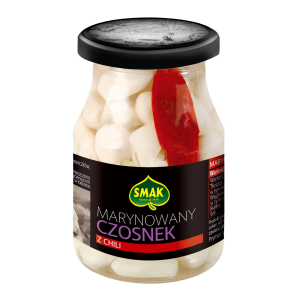 Marynowany czosnek z chili 190g Smak