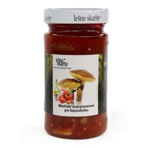 Leśne skarby Maślaki marynowane po kaszubsku 280g
