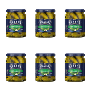 Krakus Ogórki korniszony 500 g X6
