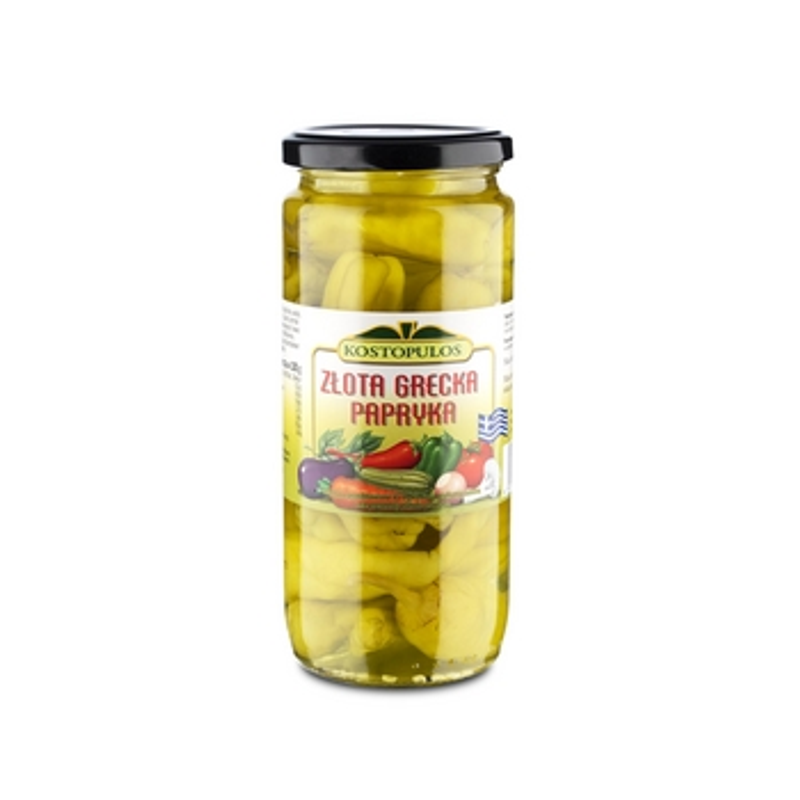 Papryka grecka złota 440G/220g Kostopulos