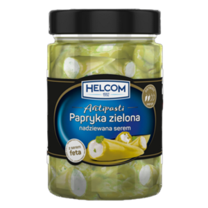 Papryka zielona nadziewana serem 327 ml Helcom