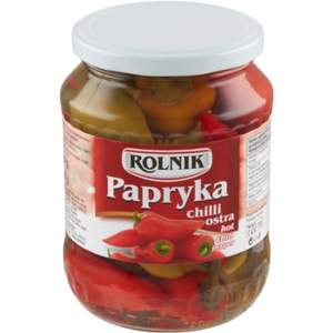 Papryka chilli ostra Rolnik 720 ml