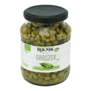 Groszek konserwowy BIO 370 ml Rolnik