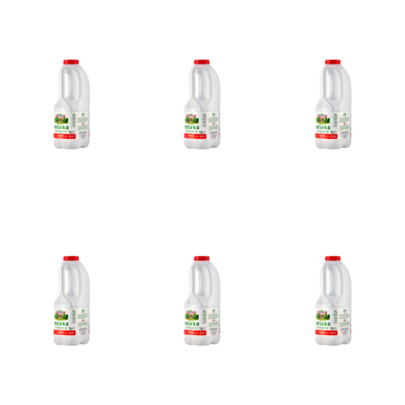 Mleko Wiejskie BUTELKA 3,2% 1l X6