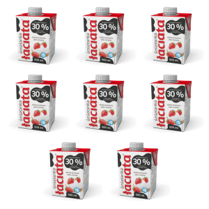 Śmietanka UHT 30% tłuszczu łaciata 500ML X8