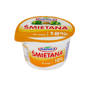Śmietana 18% Piątnica 200g X12