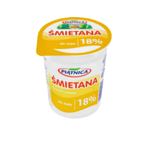 Śmietana 18% Piątnica 400g X12