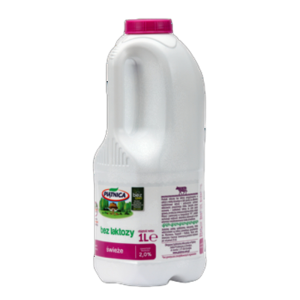 Mleko Wiejskie bez LAKTOZY 2% 1l X6